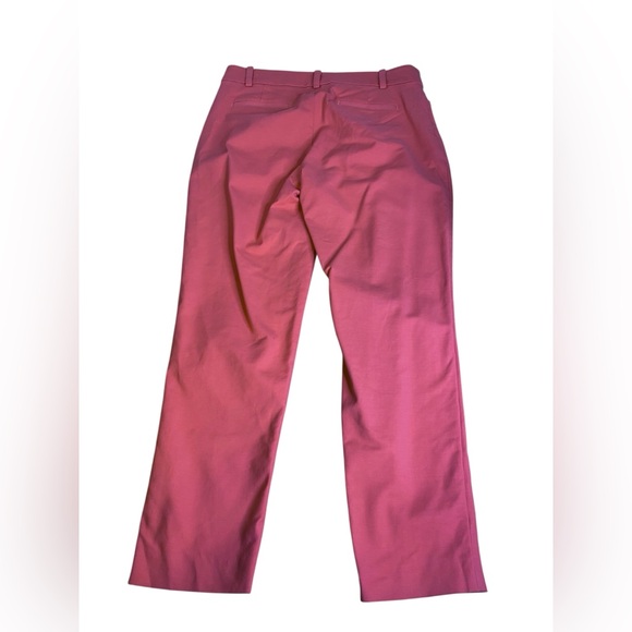 Brooks Brothers Pink Cropped Trouser Chino Ankle Pants Women’s Size 10 - Picture 3 of 13